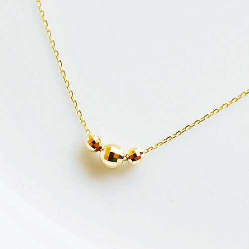 K18 ミラーボールネックレス K18ミラーボールネックレス ネックレス・ペンダント VIVIEN 通販