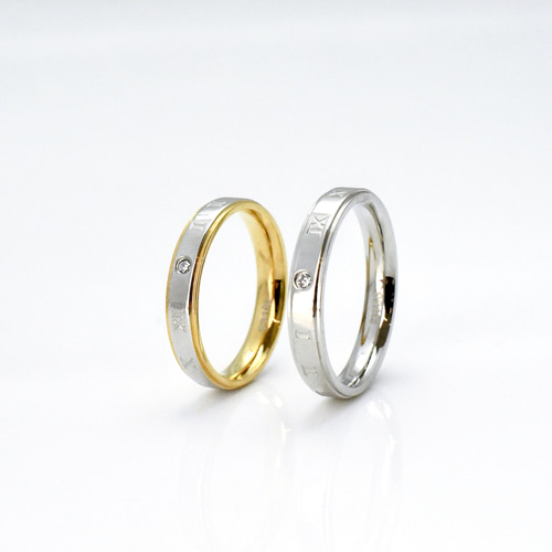 ゴールド 文字刻印 リング SUEHIRO（ジュエリー） 結婚指輪 マリッジリング ペアリング