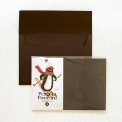 ペンギンポストカード［あったか冬セット］ 2枚目の画像