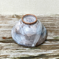 長石釉と点々の飯茶碗　(パステル) 8枚目の画像