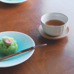 古董燻竹糕點切割器 | 5 件組（盒裝） 第3張的照片