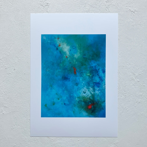 抽象画/静物画/油彩画/現代アート/モダンアート/額縁 アートフレーム A4 or A3 orスクエア 額装サービス / 額縁 油絵 抽象画