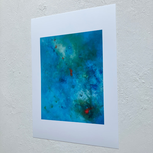 アートフレーム A4 or A3 orスクエア 額装サービス / 額縁 油絵 抽象画