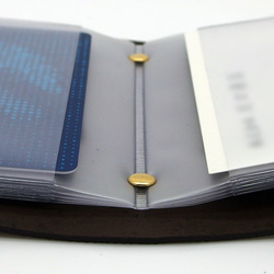 【40%OFF】牛革製カードホルダー（20ポケット）【セール】 4枚目の画像