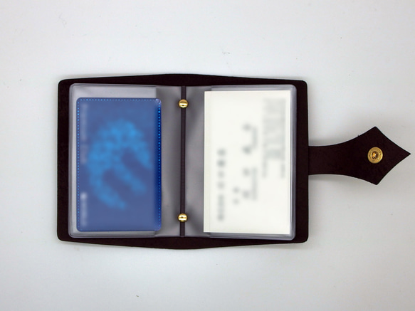 【40%OFF】牛革製カードホルダー（20ポケット）【セール】 5枚目の画像