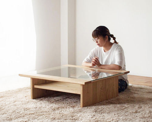 【98cm×47cm】ローテーブル　天板　塗装込 センターテーブル　栗材 98cm×47cm】ローテーブル 天板 塗装込 センターテーブル 栗材 98cm×47cm】