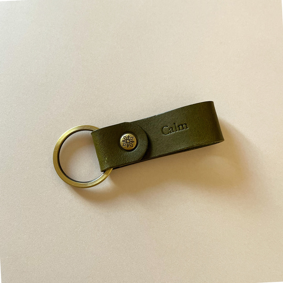 Cube 皮革鑰匙圈  花園系列  S/2  新色登場 NEW 第15張的照片