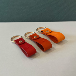 Cube 皮革鑰匙圈  花園系列  S/2  新色登場 NEW 第4張的照片