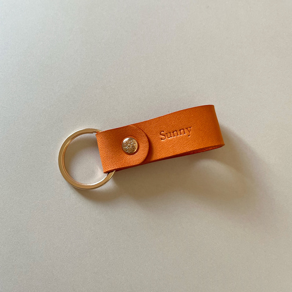 Cube 皮革鑰匙圈  花園系列  S/2  新色登場 NEW 第11張的照片