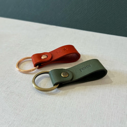 Cube 皮革鑰匙圈  花園系列  S/2  新色登場 NEW 第5張的照片