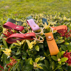 Cube 皮革鑰匙圈  花園系列  S/2  新色登場 NEW 第8張的照片
