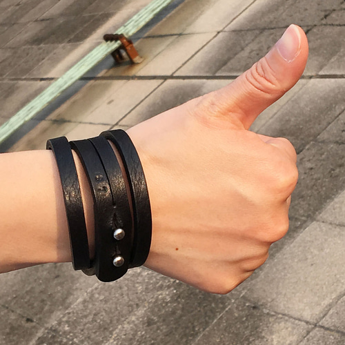 新品未使用 AFFA レザーリストバンド ブレスレット 2025年最新】AFFAリストバンドの人気アイテム - メルカリ