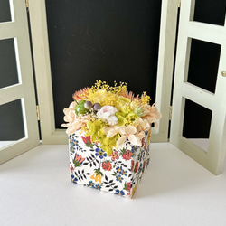 母の日プレゼント・ご結婚お祝い♡Flower fabric Box 9枚目の画像