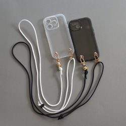 [GoldDesign] iPhone14/14pro/14plus/14proMAX 手機殼帶肩帶 第1張的照片