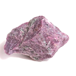 7月誕生石/特大ﾙﾋﾞｰ原石/蛍光天然石/1点物/送料無料/t319○171316