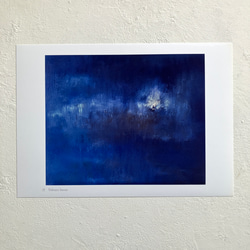 油絵 油彩 油彩画 絵 絵画【満月の海 】F4号 絵画 HR 通販 17700987