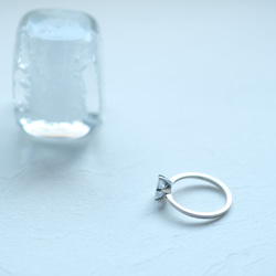Solitaire Ring 925 Sterling Silver Dainty Jewelry 第2張的照片