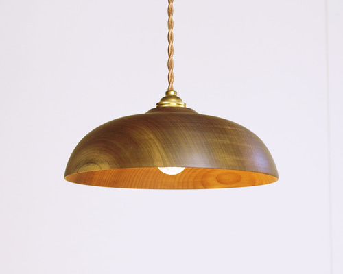 木製ペンダントランプ 朴材4 （ランプシェード 天井照明） シーリング