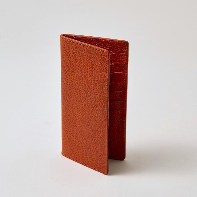 薄くて軽いスタイリッシュ札入れ / Bill Case *ORANGE