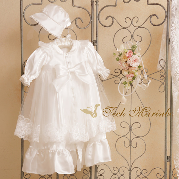 ベールリメイク【ベビー3wayセレモニードレス6点セット】シルクドレス