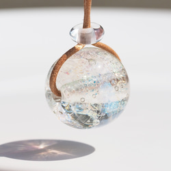 蜘蛛入り琥珀シルバーペンダントトップ ペンダントトップ あとりえ-た