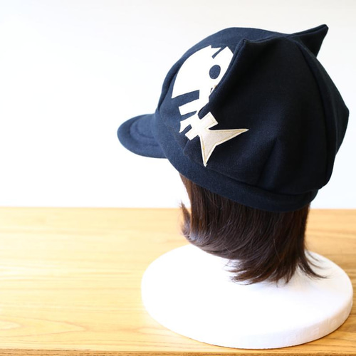 ネコになれる帽子。お魚ニャスケット(クロスウェット)6WBKS