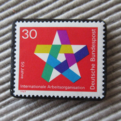 德國郵票胸針1453 第1張的照片