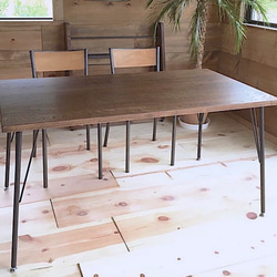 Crenata table 12*70(W)　国産無垢材　天然オイル仕上　ダイニングテーブル 1枚目の画像