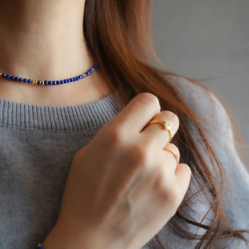 ラピスラズリカービング＆タンザナイトのブレスレット他　14kgf 1a360967479a060c2023855f9bd56a