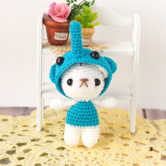 [Made to Order] Elephant Costume Crochet Amigurumi 第1張的照片