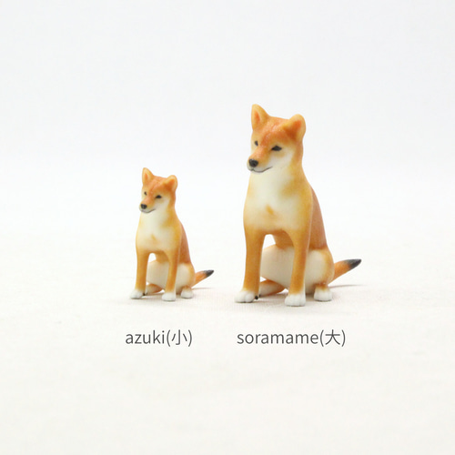 柴犬のフィギュア その他置物 yuhobica 通販 2773180｜Creema