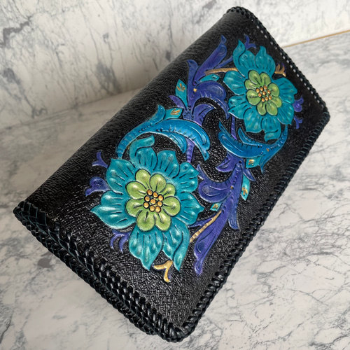 リニューアル❣️本革長財布/レザークラフト 長財布 yunsho 通販