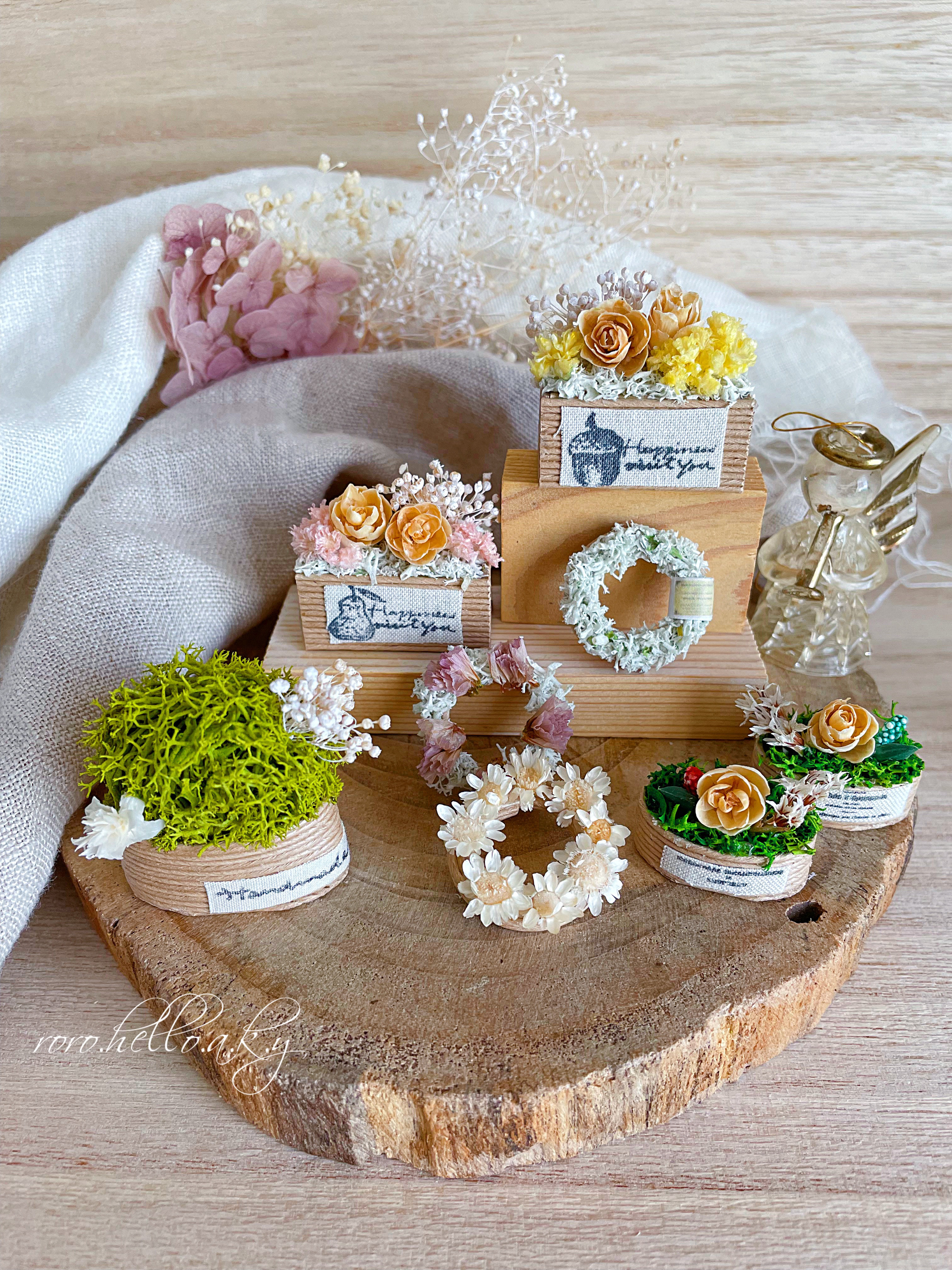 オーダーミニチュアフラワーミニチュア雑貨 オーダーミニチュアフラワーミニチュア雑貨