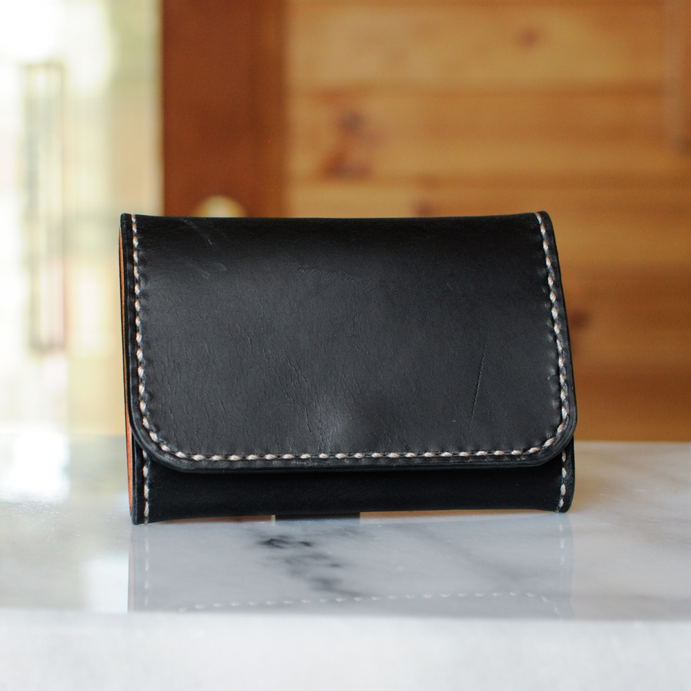 大きく開くコインケース　カードタイプB