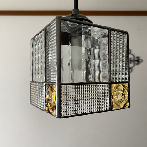 昭和アンティーク⭐️希少ハンドメイドステンドグラスペンダントライト⭐️59,500円 ステンドグラス ペンダントライト 照明 Torte｜デザイン照明のCROIX