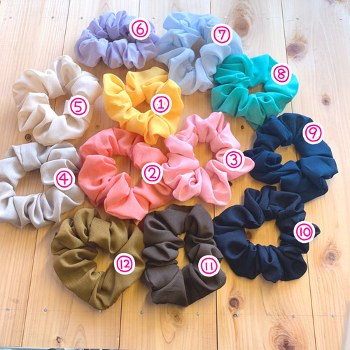 リバティ ハンドメイド ふんわりリボンシュシュ ＜Mrs Monroe＞(ミセス