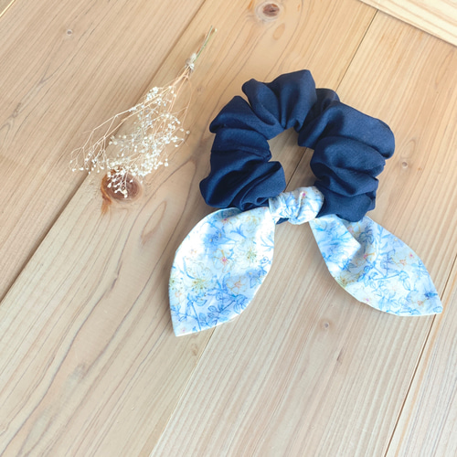 リバティ ハンドメイド ふんわりリボンシュシュ ＜Mrs Monroe＞(ミセス