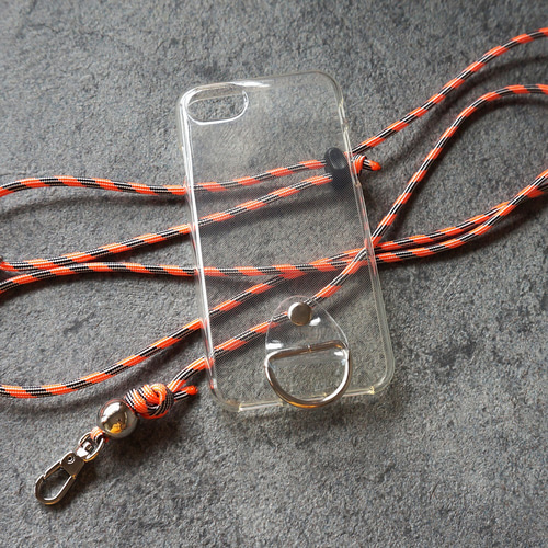 スマートフォン用 斜め掛けスマホショルダーストラップ（ネック