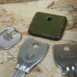 オリーブのキーカバー　エンジステッチ 10枚目の画像