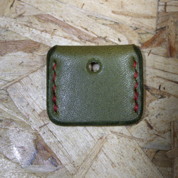 オリーブのキーカバー　エンジステッチ 11枚目の画像