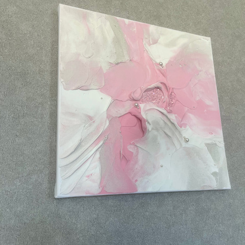 現代アート 花 テクスチャーアート モダン 絵画 抽象画 アート