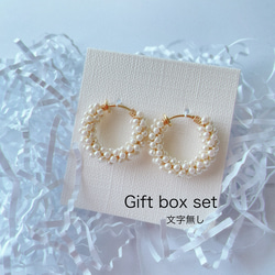 【お気に入り3000 】miniサイズ＊Winter pearl ピアス【定番人気】 10枚目の画像