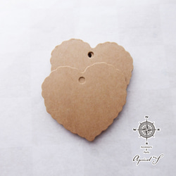 アクセサリー台紙☆ハート柄☆ 48c6c0f2526151a749f94d593f1ab4