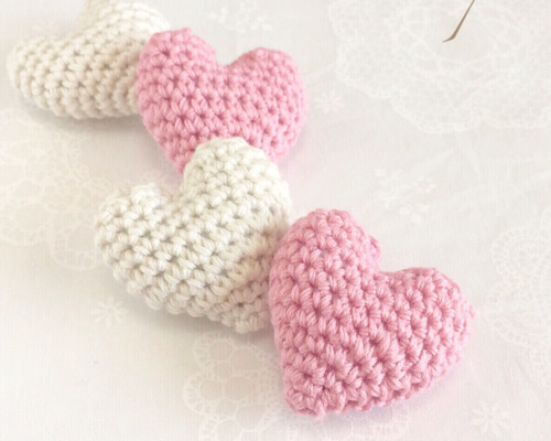 ❤️選べる9色・かわいい・立体ぷっくりハート❤️142 2083de41f0203c11e128480a41148e