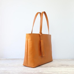 A4サイズトートbag（Ｌ）☆お好きなお色でお作りします☆彡受注製作・カスタム可能・オプション豊富・お仕事バッグ 3枚目の画像
