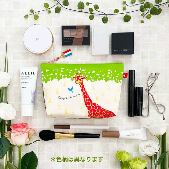 《送料無料》コスメポーチ 森 15枚目の画像