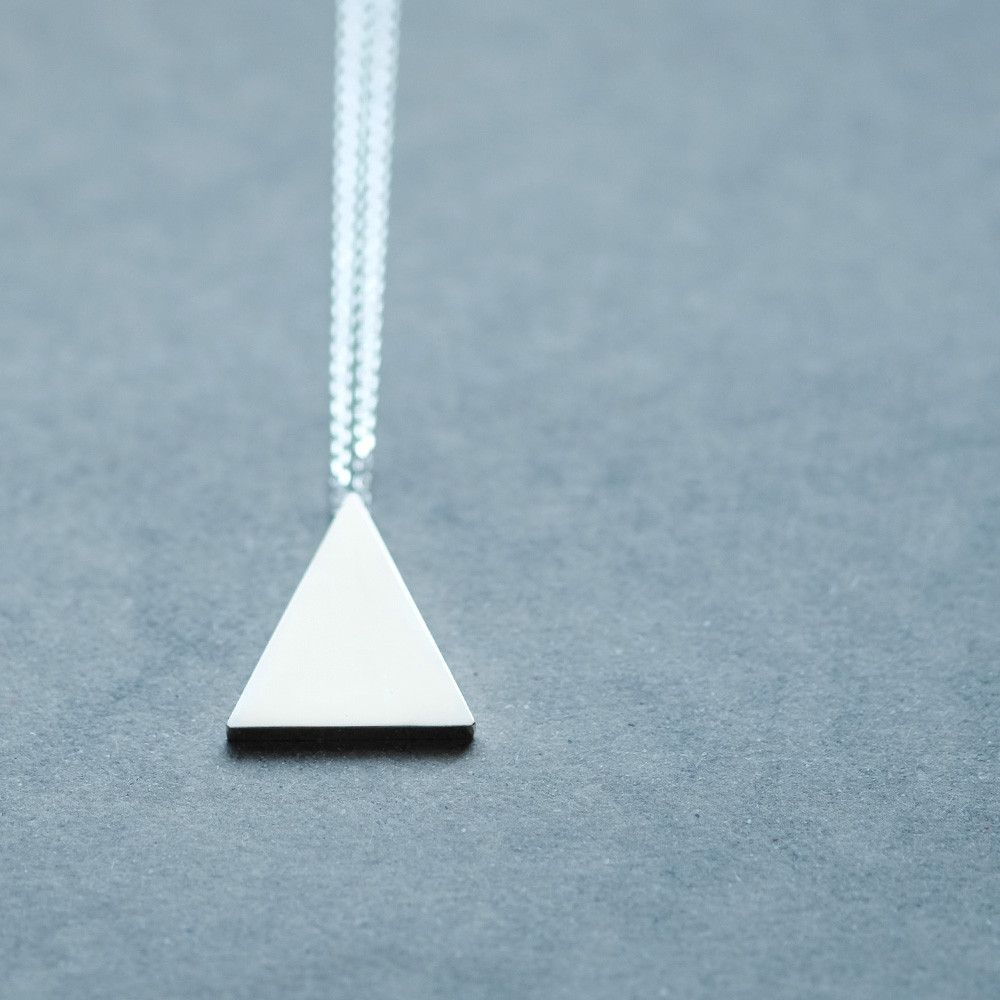 三角 ネックレス シルバー925 メンズ ユニセックス