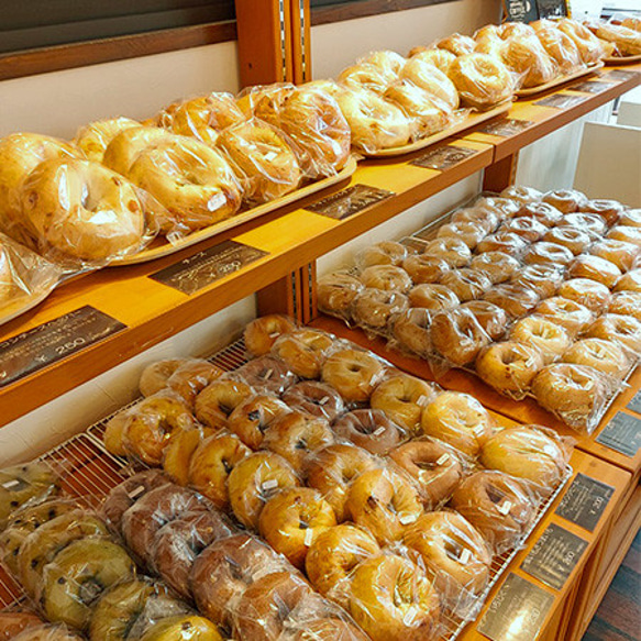 おまかせベーグル１０個セット　なるべく多くの種類のベーグルをお楽しみいただけるようにお送りします 2枚目の画像