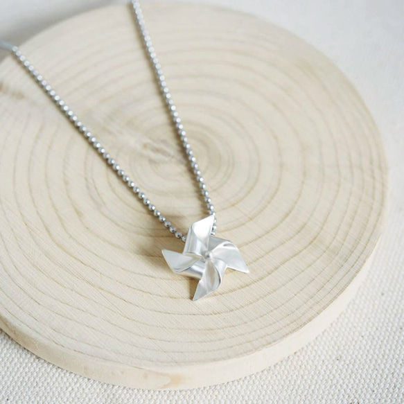 Cami Handicraft 】風車スターリングシルバーネックレス ネックレス