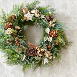 クリスマスが待ち遠しい♡フレッシュリース 超早割クリスマス2025】フレッシュ クリスマスリース Φ33 リース